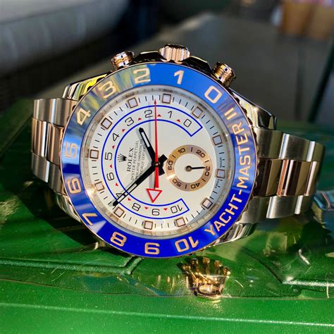 rolex yacht-master ii 116681 steel|yacht master two tone.